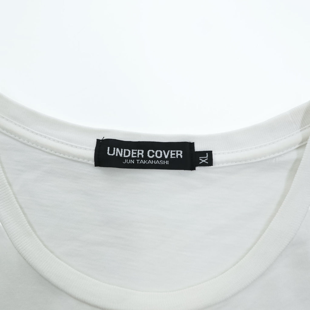 UNDERCOVER Tシャツ XL ホワイト Uロゴ WE MAKE NOISE NOT CLOTHES