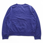 Polo Ralph Lauren 90年代 ヴィンテージ 前V スウェット トレーナー XL ブルー スモールポニー ロゴ 刺繍