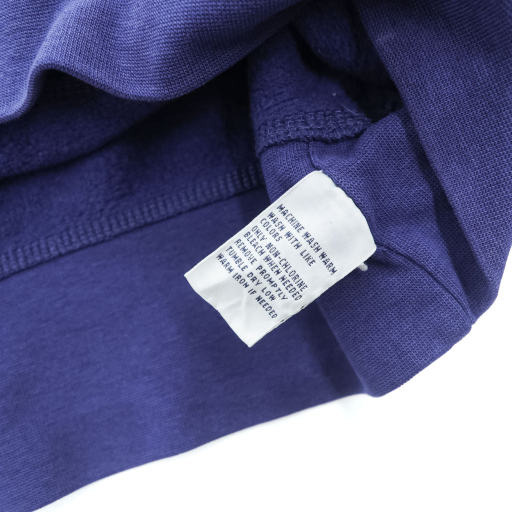 Polo Ralph Lauren 90年代 ヴィンテージ 前V スウェット トレーナー XL ブルー スモールポニー ロゴ 刺繍