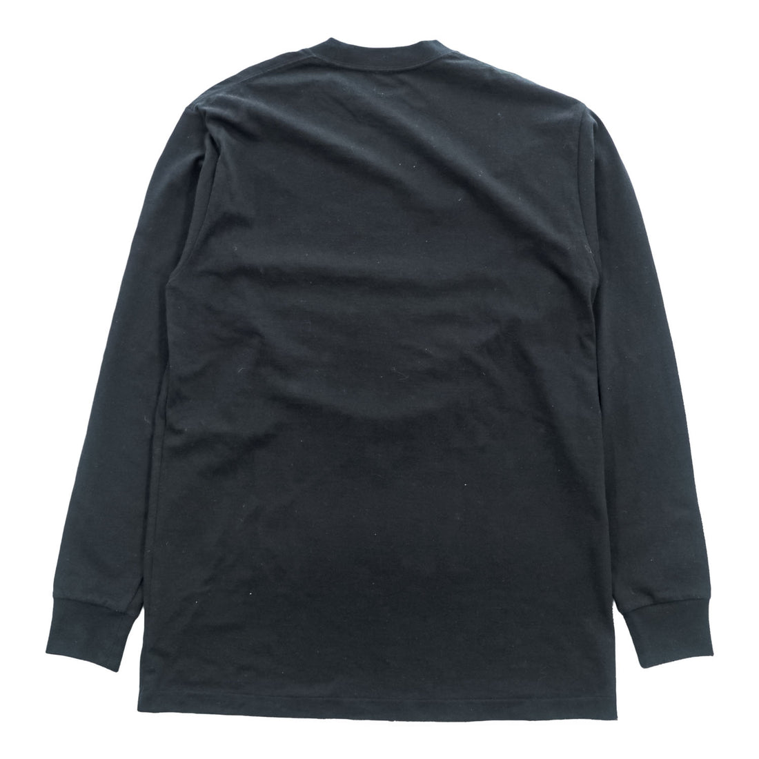 LE ( COMOLI / L'ECHOPPE ) 日本製 長袖 ロングスリーブ Tシャツ ロンT L ブラック 21-070-053-2010-1-0