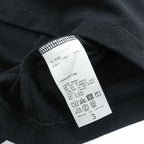 LE ( COMOLI / L'ECHOPPE ) 日本製 長袖 ロングスリーブ Tシャツ ロンT L ブラック 21-070-053-2010-1-0
