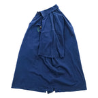 YVES SAINT LAURENT 80年代 ヴィンテージ tricots pour homme ポロシャツ L ブルー ワンポイントロゴ YSL 鹿の子
