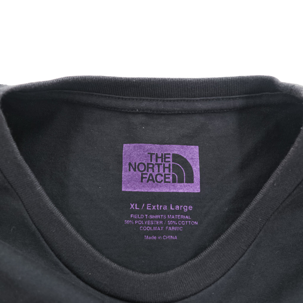 THE NORTH FACE Purple Label Tシャツ XL ブラック COOLMAX FIELD T-SHIRTS クルーネック