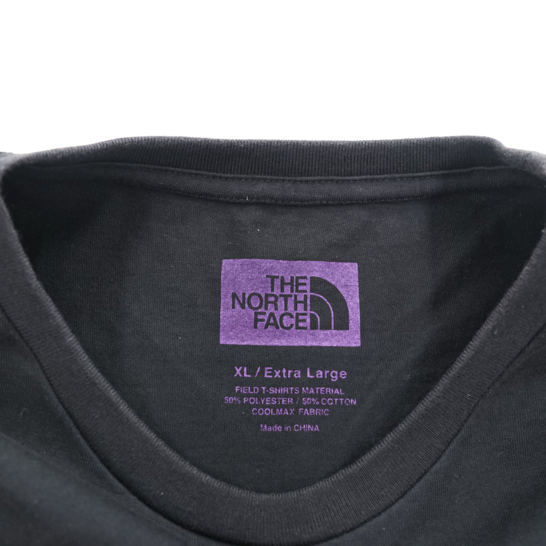 THE NORTH FACE Purple Label Tシャツ XL ブラック COOLMAX FIELD T-SHIRTS クルーネック