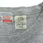 BUZZ RICKSON'S 日本製 ポパイ POPEYE Tシャツ M グレー 染み込みプリント USN