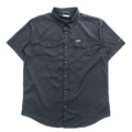 Columbia 半袖シャツ OMNI-WICK XL ブラック メッシュ Utillzer 2 Solid S/S Shirt 透湿 AM9136