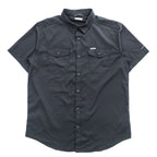 Columbia 半袖シャツ OMNI-WICK XL ブラック メッシュ Utillzer 2 Solid S/S Shirt 透湿 AM9136