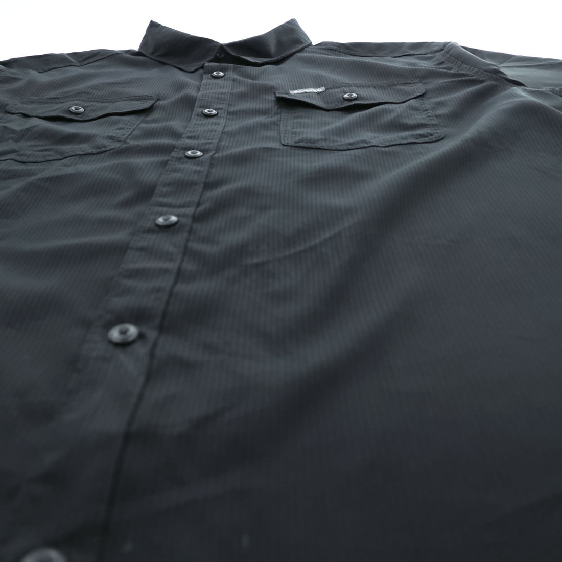 Columbia 半袖シャツ OMNI-WICK XL ブラック メッシュ Utillzer 2 Solid S/S Shirt 透湿 AM9136