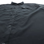 Columbia 半袖シャツ OMNI-WICK XL ブラック メッシュ Utillzer 2 Solid S/S Shirt 透湿 AM9136