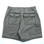 Eddie Bauer 90年代 ヴィンテージ ブッシュ カーゴショーツ ショートパンツ L グレー マルチポケット