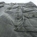 Eddie Bauer 90年代 ヴィンテージ ブッシュ カーゴショーツ ショートパンツ L グレー マルチポケット