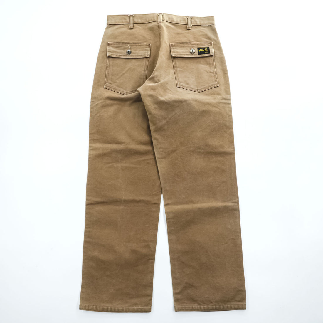 Stan Ray 90年代 USA製 ダックキャンバス ベイカーパンツ ワークパンツ M ブラウン キャンバス