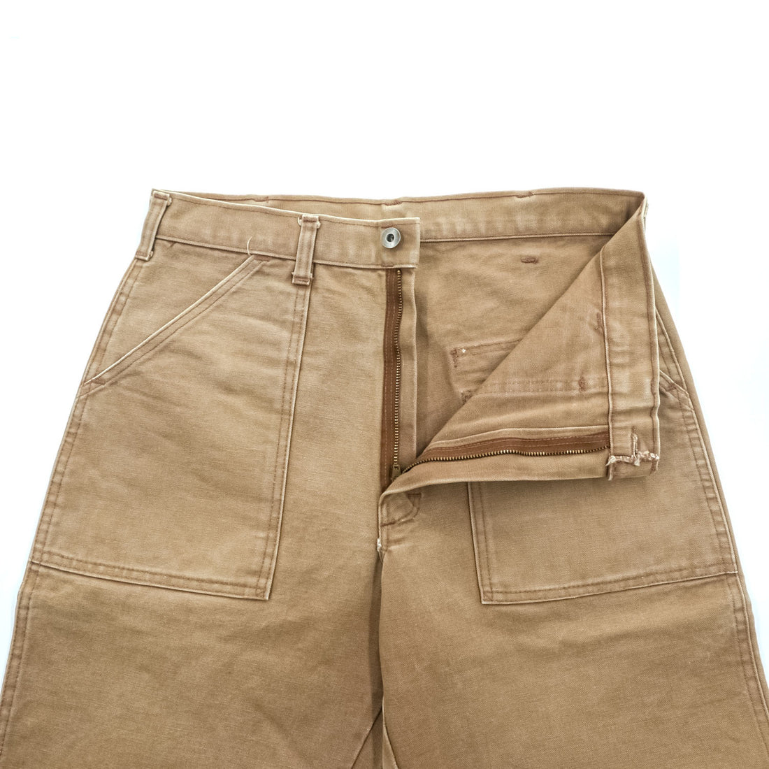 Stan Ray 90年代 USA製 ダックキャンバス ベイカーパンツ ワークパンツ M ブラウン キャンバス