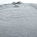 Polo Ralph Lauren ポロシャツ L グレー スモールポニー ロゴ 刺繍 CLASSIC FIT 鹿の子
