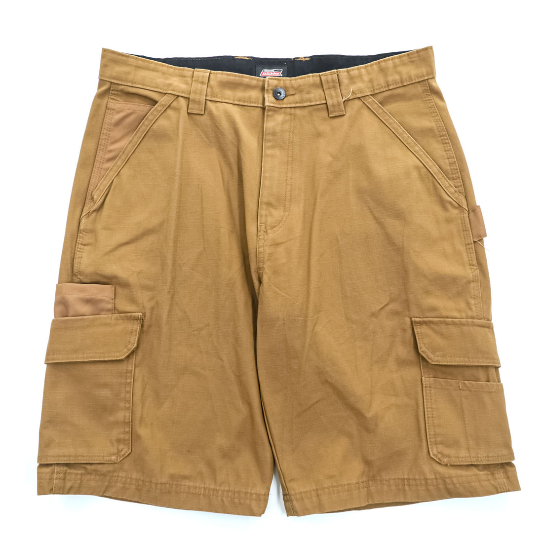 Dickies カーゴショーツ リップストップ ショートパンツ ハーフパンツ L ブラウン GR409BD