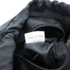 BRIEFING Made in Japan Black Nylon Drawstring Shoulder Bag