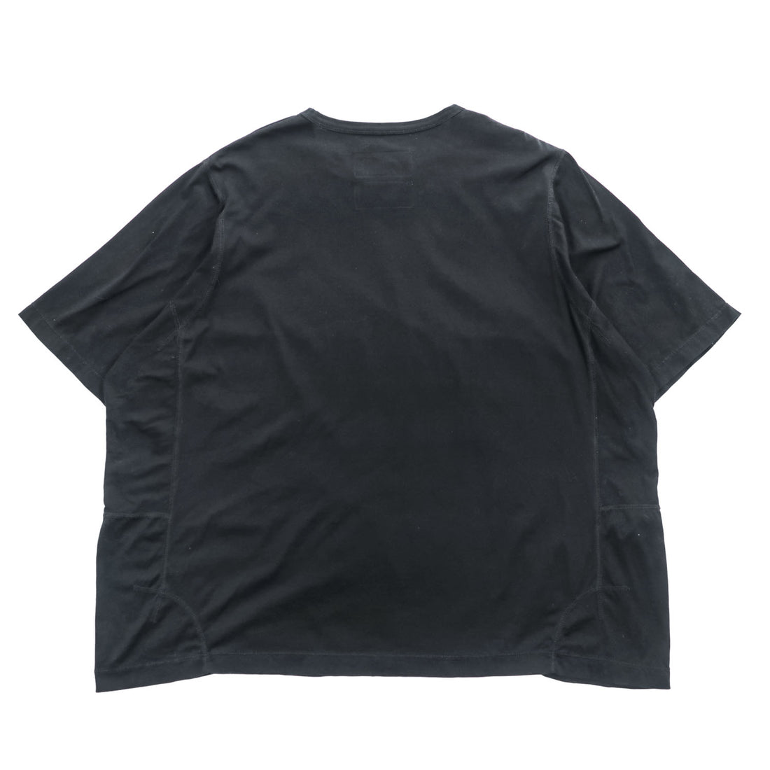 FUMITO GANRYU リビルド 再構築 Tシャツ S ブラック ワイド REBUILD Garment Dyeing FU3-CU-101 日本製
