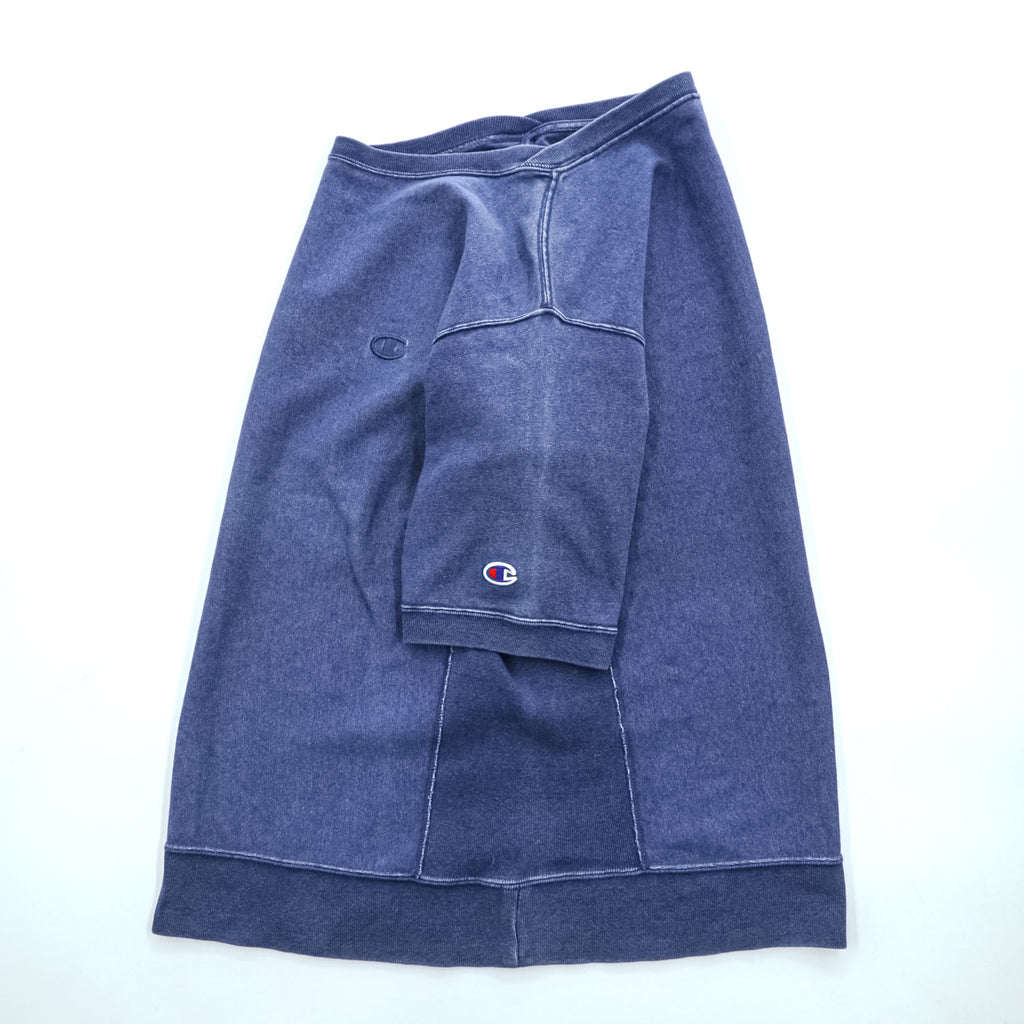 Champion Reverse Weave T-Shirt and Shorts Set Navy Small C8-K348