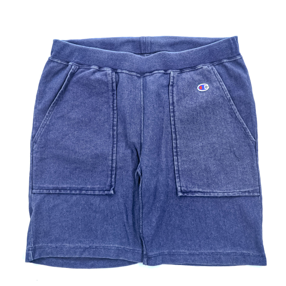 Champion Reverse Weave T-Shirt and Shorts Set Navy Small C8-K348