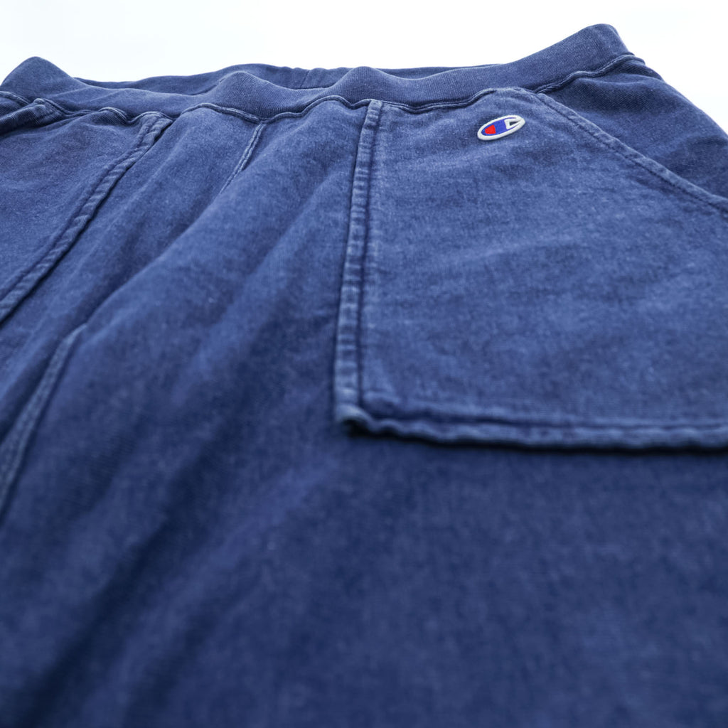 Champion Reverse Weave T-Shirt and Shorts Set Navy Small C8-K348