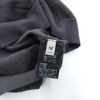 UNITED ARROWS コットンシルク 半袖 ニット M チャコールグレー 1118-199-0505