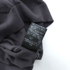 UNITED ARROWS コットンシルク 半袖 ニット M チャコールグレー 1118-199-0505