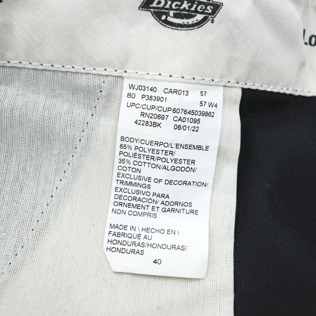 Dickies ワークショーツ Loose Fit ショートパンツ ハーフパンツ XL ブラック ビッグサイズ 42283BK