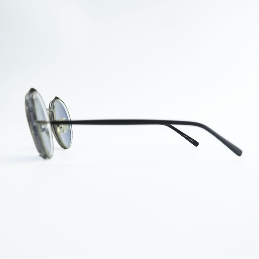 金子眼鏡 ( KANEKO OPTICAL ) 跳ね上げ式 サングラス ラウンド B&Y BEAUTY&YOUTH UNITED ARROWS別注 フリップアップ 日本製