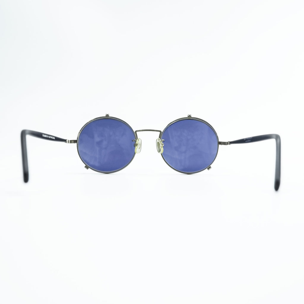 金子眼鏡 ( KANEKO OPTICAL ) 跳ね上げ式 サングラス ラウンド B&Y BEAUTY&YOUTH UNITED ARROWS別注 フリップアップ 日本製