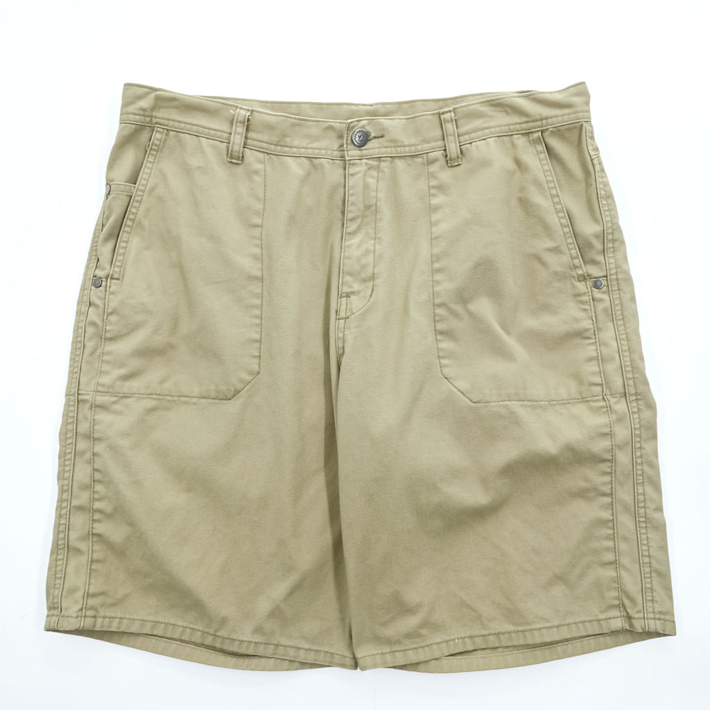 Patagonia オーガニックコットン ワークショーツ ショートパンツ ハーフパンツ L ベージュ キャンバス 57350