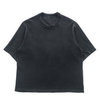 BRU NA BOINNE 日本製 パイルネック Tシャツ L ブラック 8258