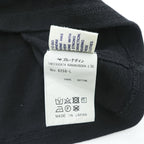 BRU NA BOINNE 日本製 パイルネック Tシャツ L ブラック 8258