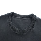 BRU NA BOINNE 日本製 パイルネック Tシャツ L ブラック 8258