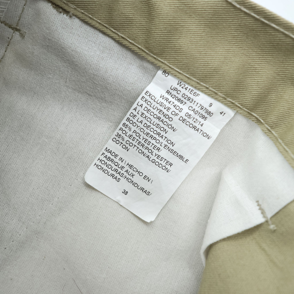 Dickies ワークショーツ W38 ショートパンツ ハーフパンツ XL ベージュ ビッグサイズ WR474DS