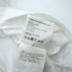 PLAY COMME des GARÇONS Inverted Logo Heart T-Shirt White Size M AZ-T068