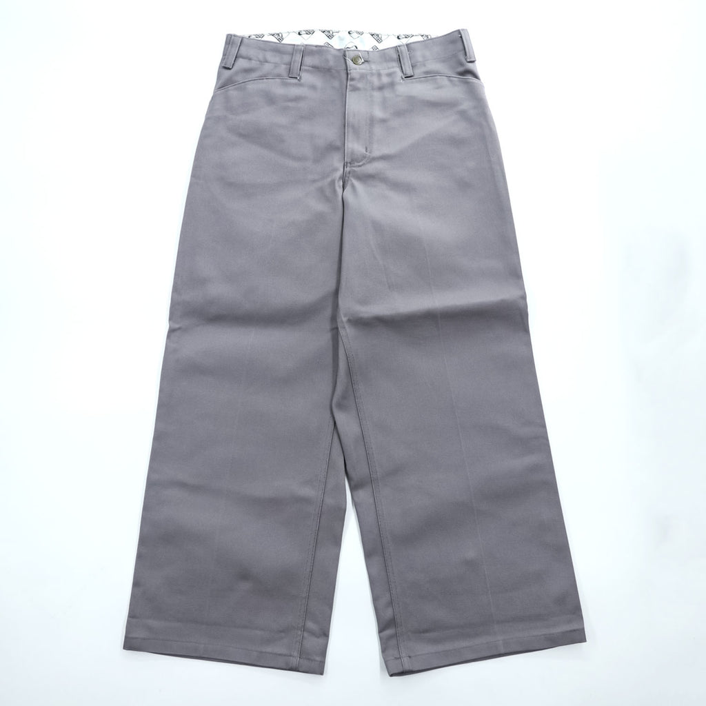 BEN DAVIS ワイド ワークパンツ GORILLA CUT ゴリラカット 34 L グレー STYLE 677