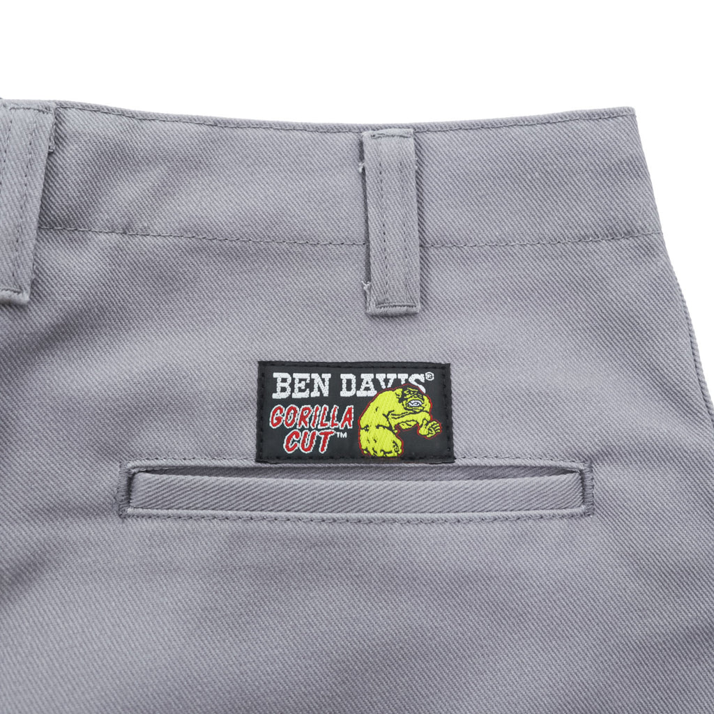 BEN DAVIS ワイド ワークパンツ GORILLA CUT ゴリラカット 34 L グレー STYLE 677