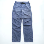 Columbia シェル アウトドア 2WAY コンバーチブルパンツ OMNI-SHIELD ショートパンツ M ブルー ベルト付 ドローコード PM4423