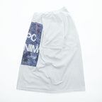 A.P.C. 日本製 APC DENIM グラフィックプリント Tシャツ M ホワイト ブルー 4114413