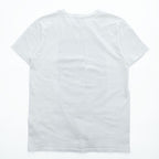 A.P.C. 日本製 APC DENIM グラフィックプリント Tシャツ M ホワイト ブルー 4114413
