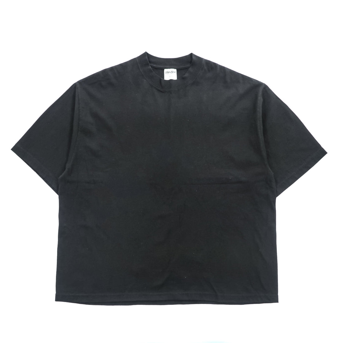 Shaka Wear ドロップショルダー Tシャツ L ブラック ワイド Super Max Heavy ガーメントダイ