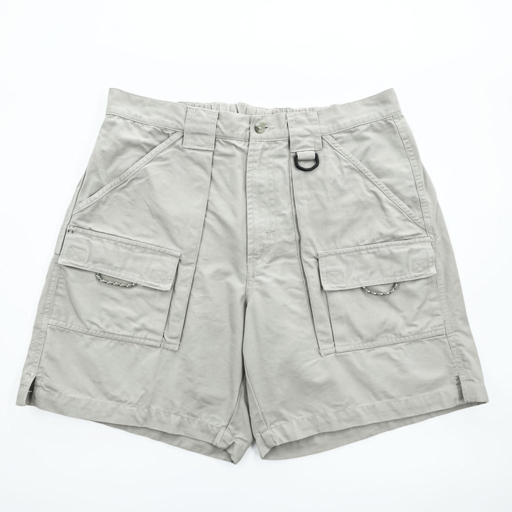 Columbia PFG ブッシュショーツ カーゴショートパンツ ハーフパンツ M ベージュ キャンバス FM8000