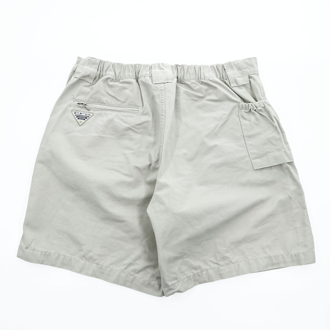 Columbia PFG ブッシュショーツ カーゴショートパンツ ハーフパンツ M ベージュ キャンバス FM8000