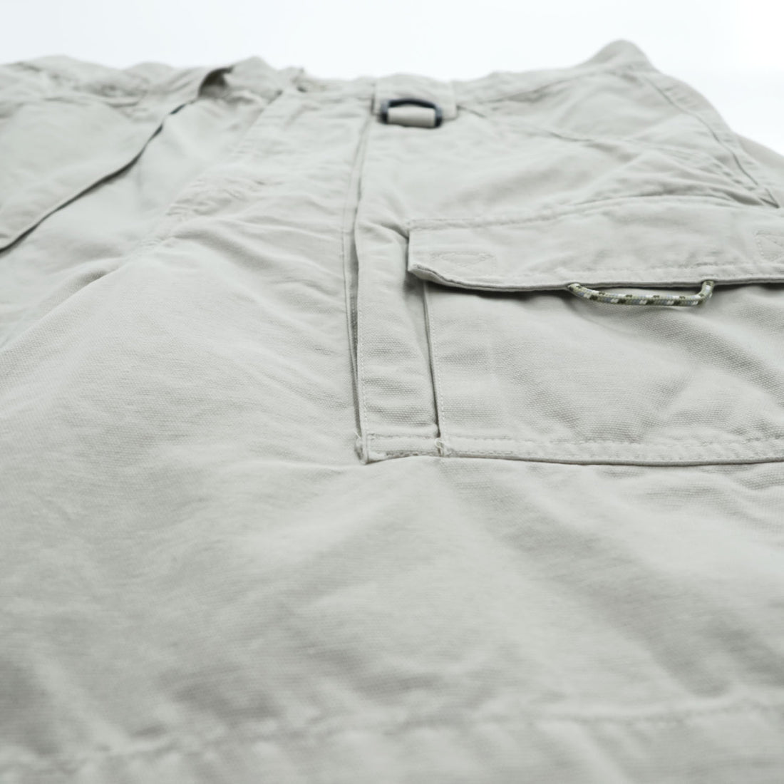 Columbia PFG ブッシュショーツ カーゴショートパンツ ハーフパンツ M ベージュ キャンバス FM8000