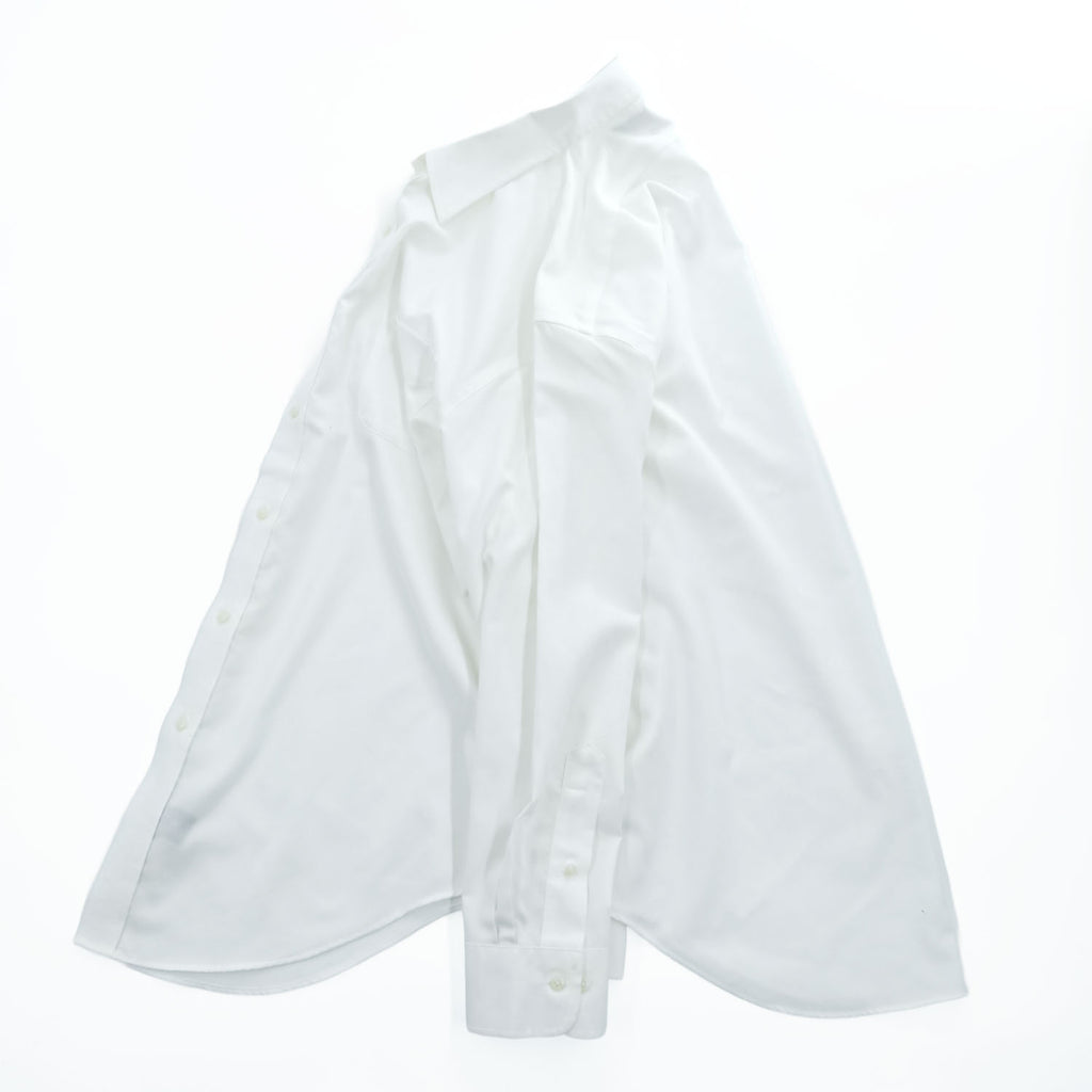 LAUREN RALPH LAUREN 長袖 ドレスシャツ L ホワイト CLASSIC FIT NON IRON
