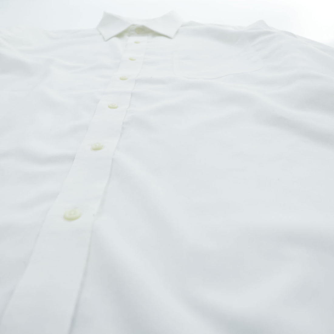 LAUREN RALPH LAUREN 長袖 ドレスシャツ L ホワイト CLASSIC FIT NON IRON