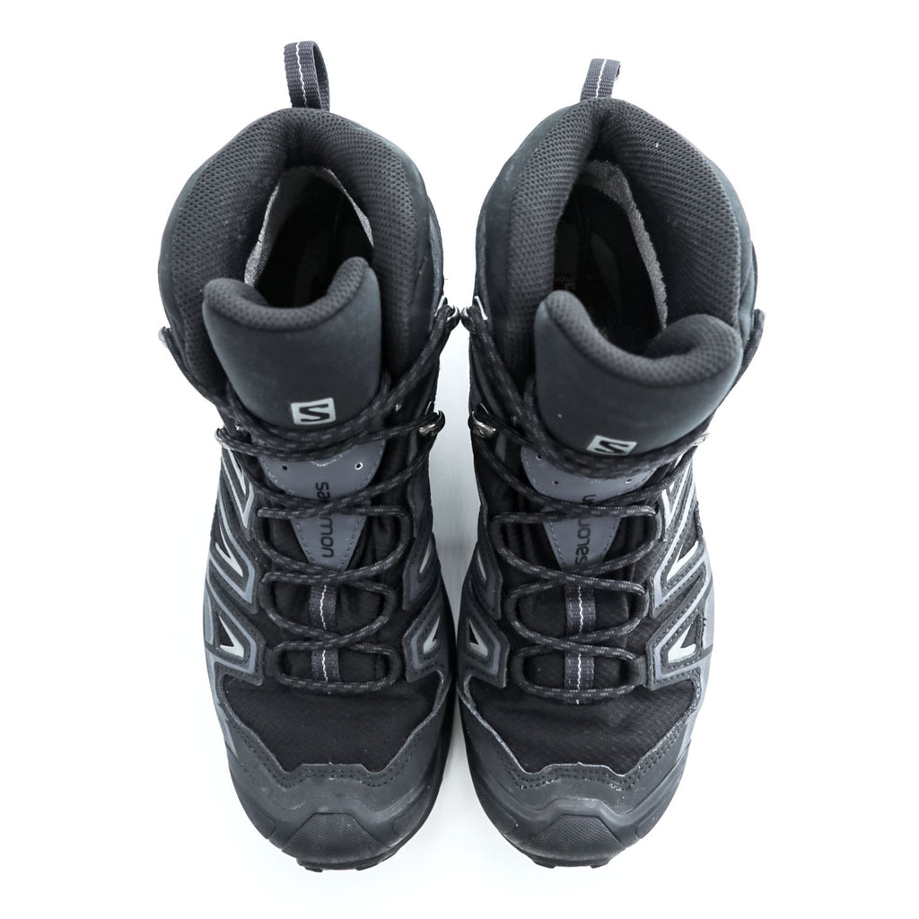 SALOMON X ULTRA 3 MID GORE-TEX トレッキングシューズ ハイキングブーツ 26cm ブラック 防水 ゴアテックス Orthlite 398674