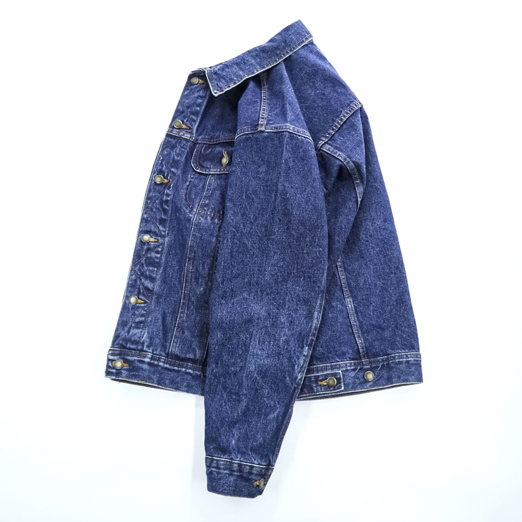 Wrangler デニムジャケット Gジャン L インディゴ ブルー RUGGED WEAR RJK30AN