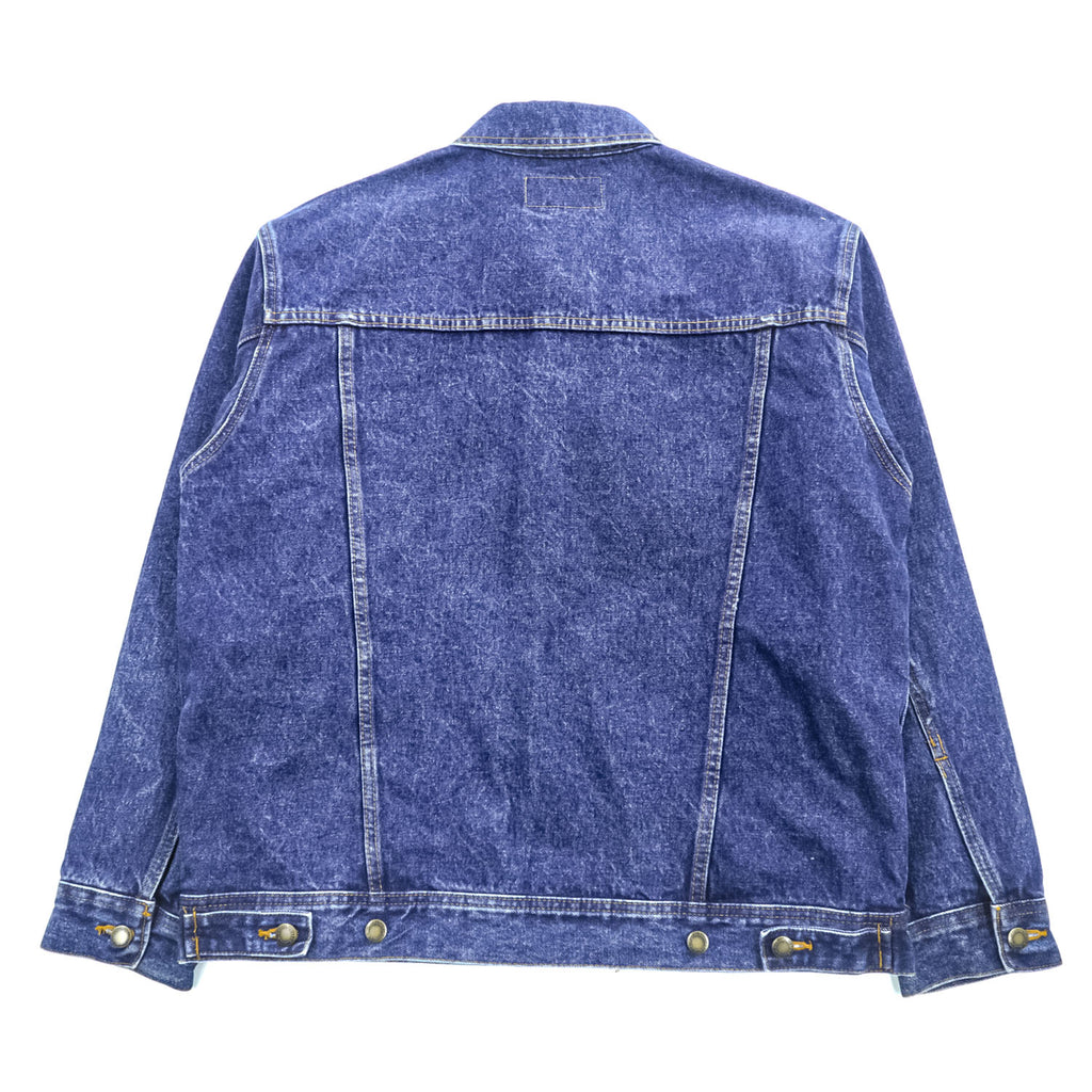 Wrangler デニムジャケット Gジャン L インディゴ ブルー RUGGED WEAR RJK30AN