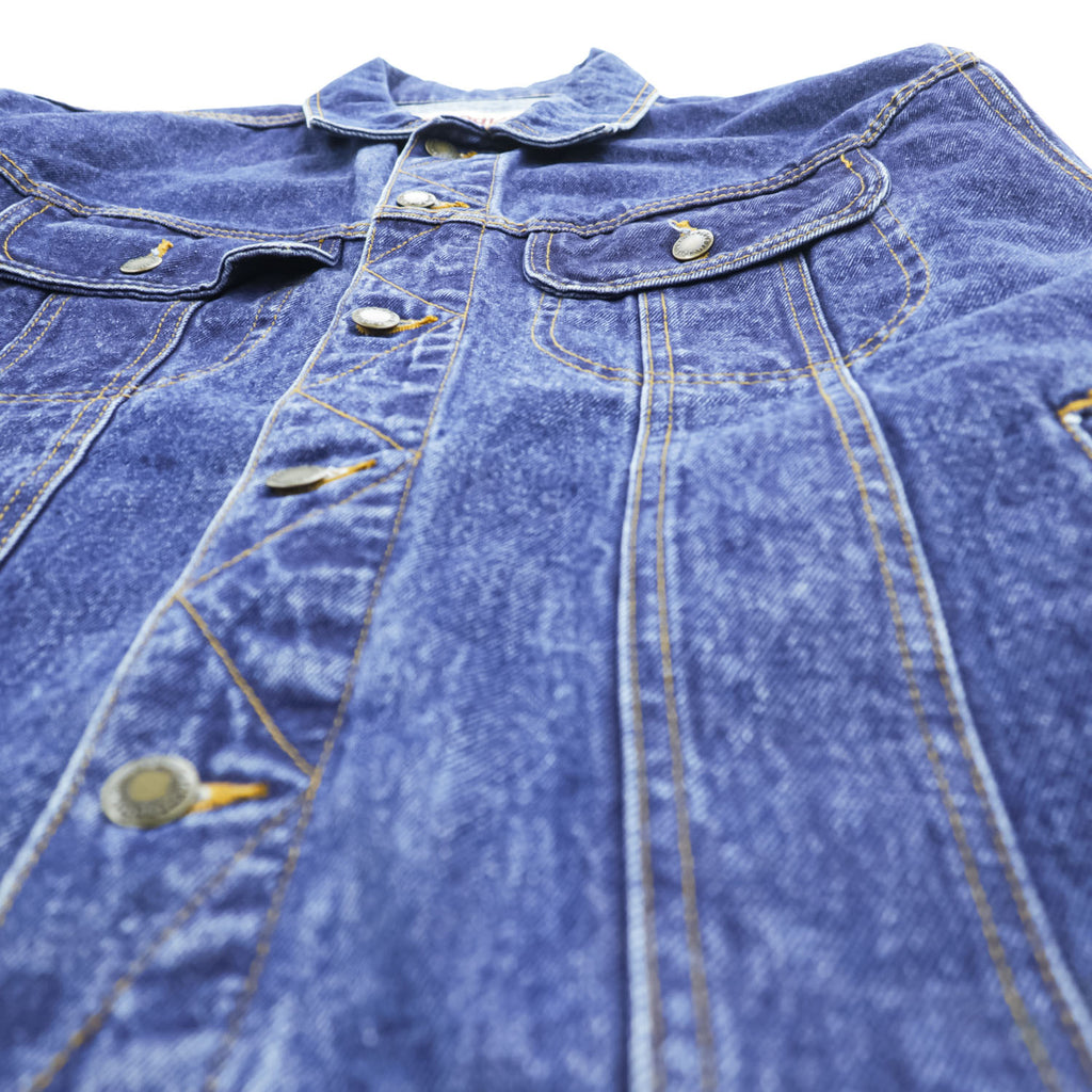 Wrangler デニムジャケット Gジャン L インディゴ ブルー RUGGED WEAR RJK30AN